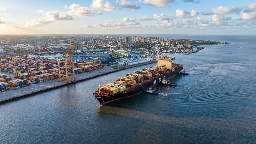 Porto da Beira movimenta recorde de 6.706 TEUs numa escala