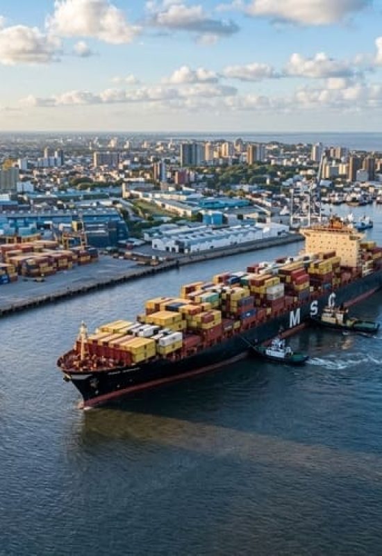 Porto da Beira movimenta recorde de 6.706 TEUs numa escala